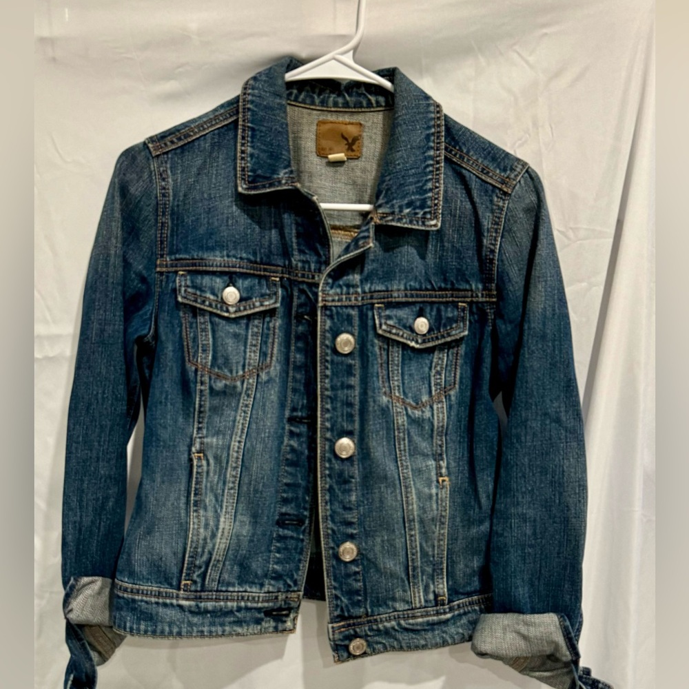 XS American Eagle Denim Jacket